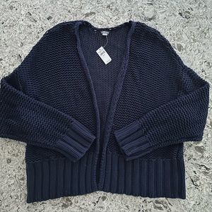 American Eagle - Cozy Cropped Cable Knit Cardigan